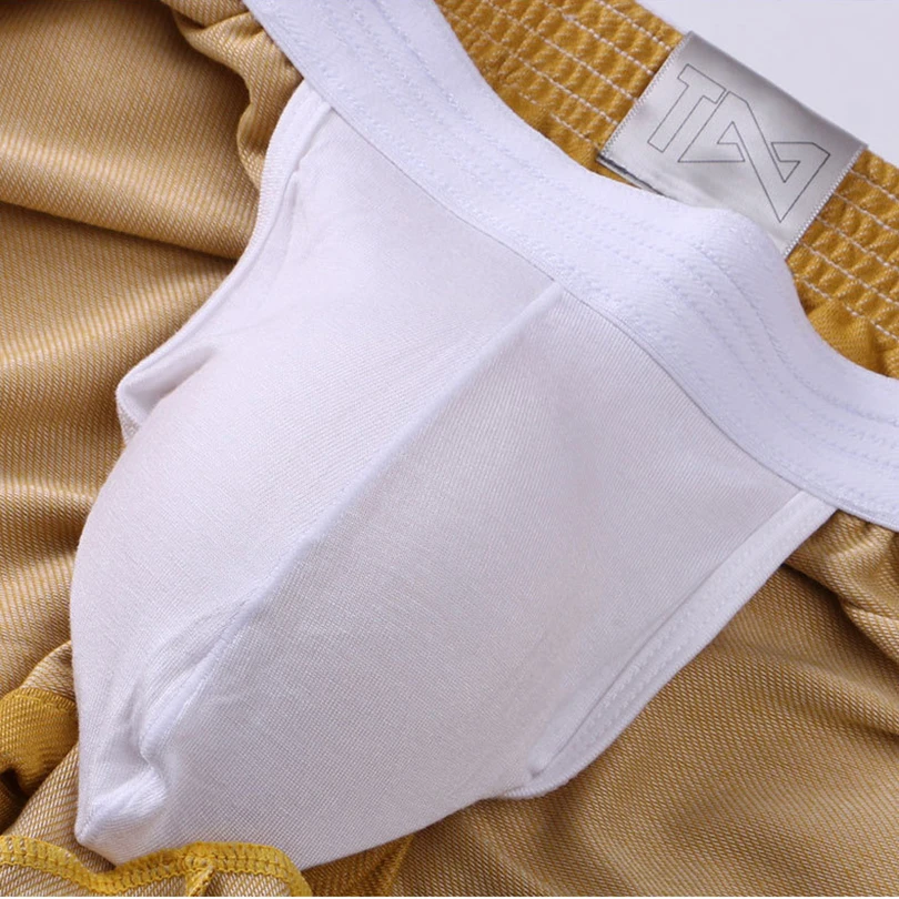 Sexy Men Sleep Bottoms Casual Male Pajamas Convex U Pouch Boxer Shorts High Quality Polyester Breathable Home Sleeping Underwear