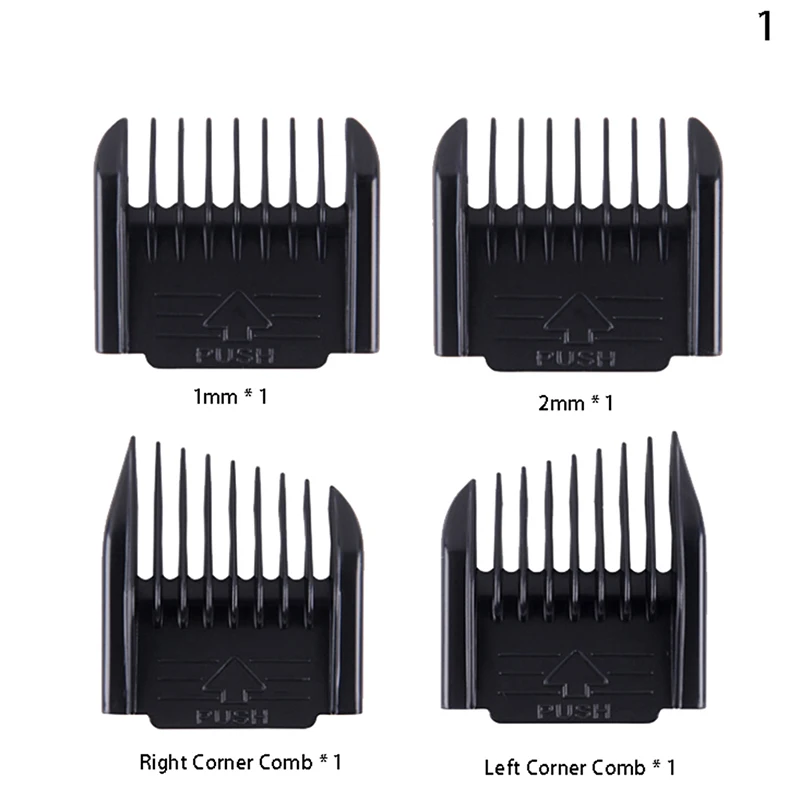 1/2/3/4/pcs ABS/Metal Hair Clipper Limit Comb Guide Limit Comb Trimmer Guards Attachment  Universal Professional Hair Trimmers