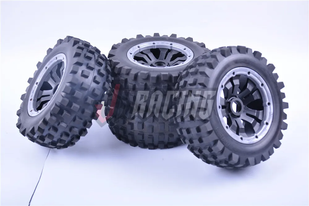 High wear resistance High strength off-road wheel assembly for 1/5 LOSI 5IVE-T ROVAN LT DTT 190*70MM