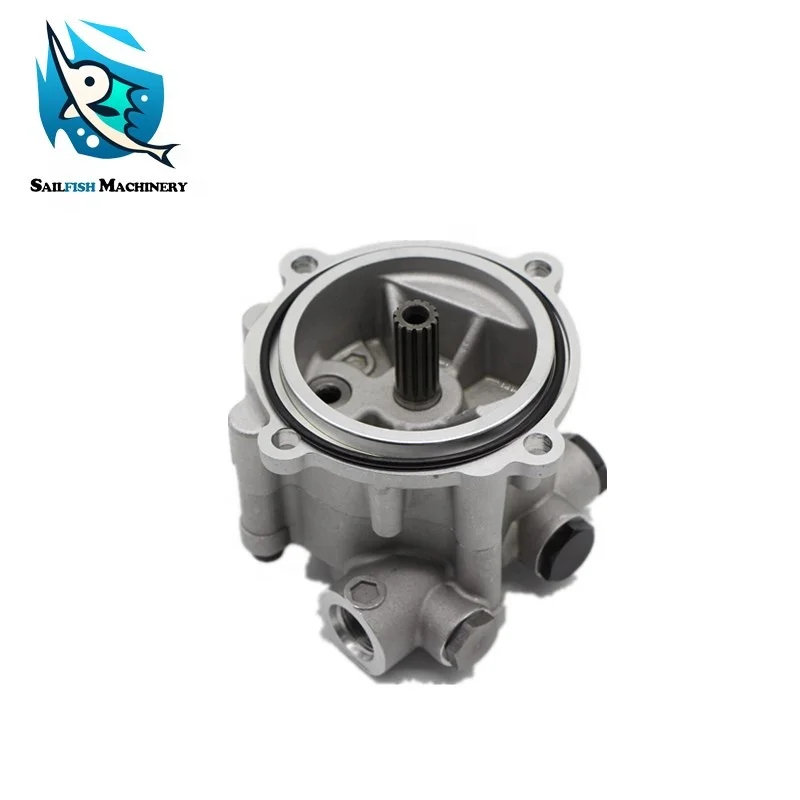 YN10V00014F1 SK200-6 hydraulic pilot gear pump charge pump for KOBELCO excavator