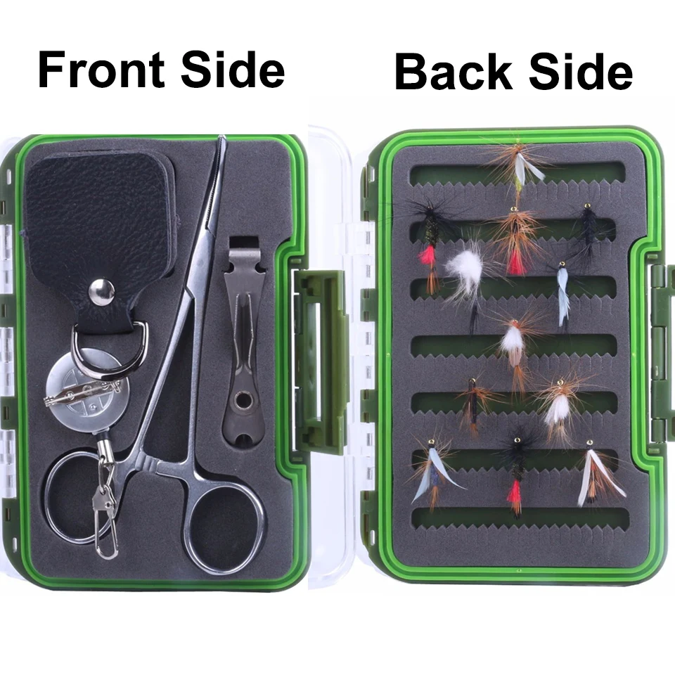 Maximumcatch Fly Fishing Tools Fishing Accessory & Forceps & Retractor & Nipper&Fly Box Flies