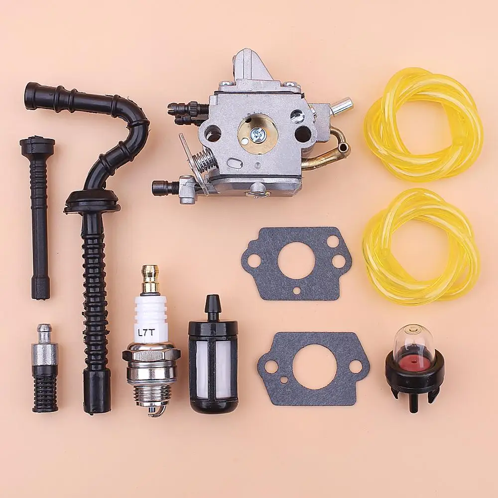 Carburetor Carb For Stihl MS192 MS192T MS192TC Fuel Oil Filter Line Primer Bulb Spark Plug Gasket Chainsaw 1137 120 0650