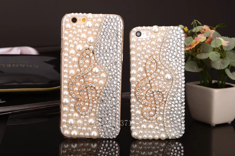 

Fashion Music Pearl Bling Crystal Case Cover For Samsung Galaxy A10/20/30/40/50/70/80/90 S A21/31/41/51/71 Piano Diamond Funda