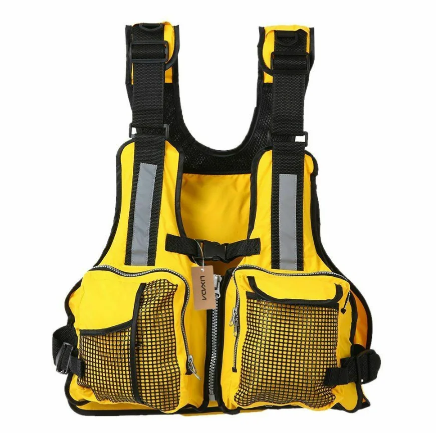 Fishing Buoyancy Life Jacket Adult Swiming Life Vest Kayak Canoe Boat Sailing Aid