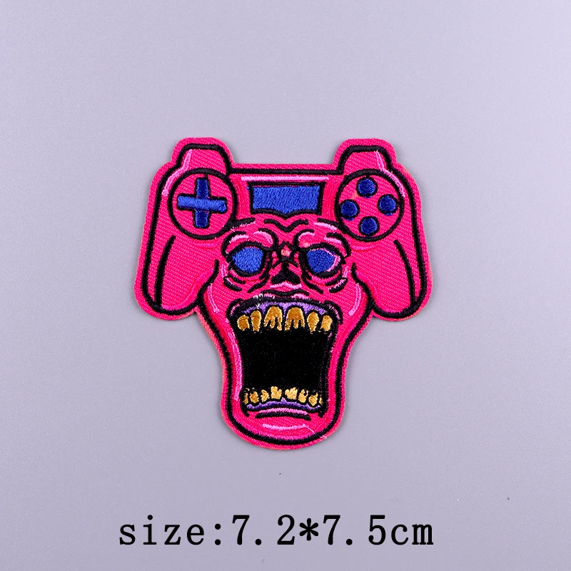 Hippie Patch Iron On Patches On Clothes Cartoon Embroidered Patches For Clothing Drink Liquor Patch For Clothes Badges Stickers