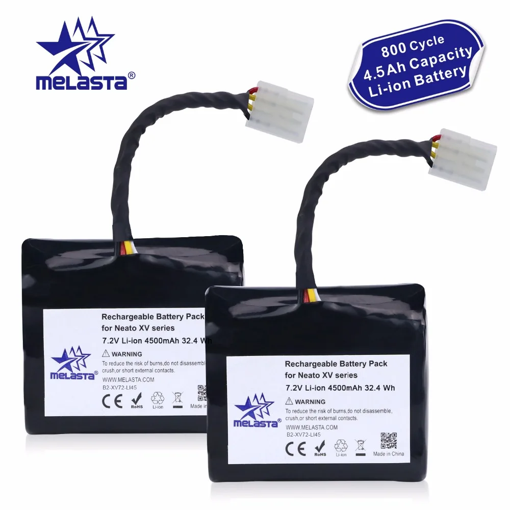 7.2в 4.5Ah XV Neato батарея для литий-ионного аккумулятора XV-21 XV-11 XV-14 XV-15 XV-12 XV-25 Подпись XV Pro с импортированными ячейками