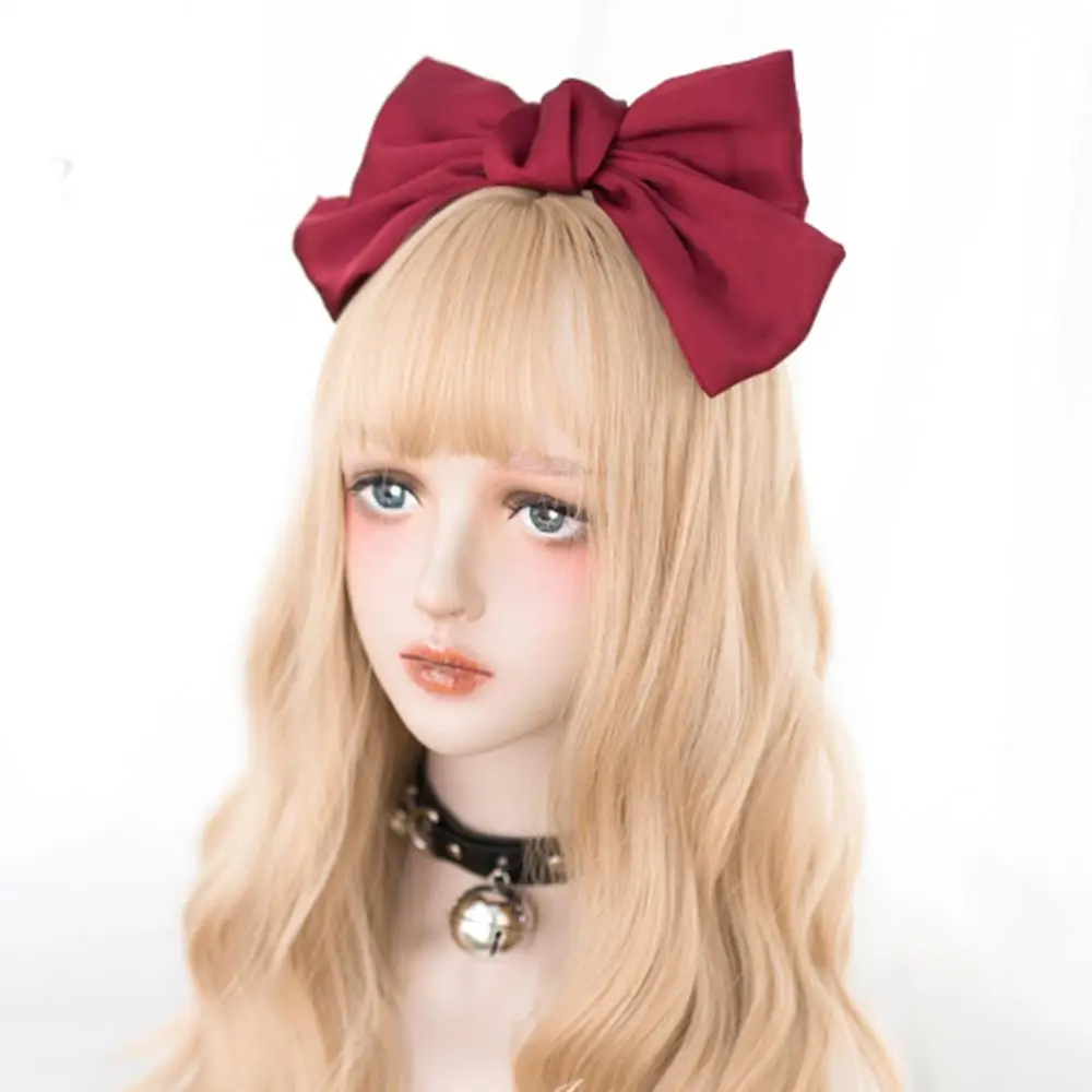 CosplayMix – perruque Lolita synthétique 68CM, cheveux longs ondulés japonais résistants à la chaleur, frange + bonnet pour fête