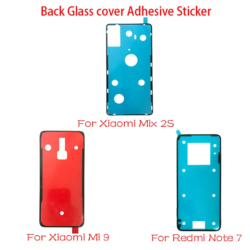 Back Cover Door sticker Adhesive glue tape For Xiaomi Mi 9 9T Mix 2S 10Lite F2Pro Poco X2 Note 10 Pro Redmi Note 7 8 K20 k30Pro