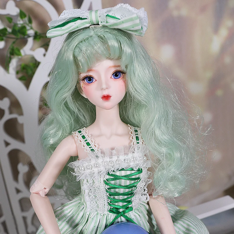 Dream Fairy 1/3 BJD Doll Name by Greeny 62cm Ball Joint Doll with Makeup Including Hair Eyes Clothes Shoes Girls DIY Toy Doll