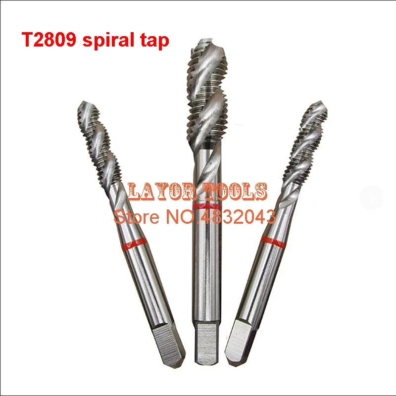 Korea YG-1 HSS-EX T2809 spiraaltap M1.6 M2 M2.5 M3 M4 M5 M6 M8 M10 M12 M14 M16 M18 M20 M22 M24 M27 M30