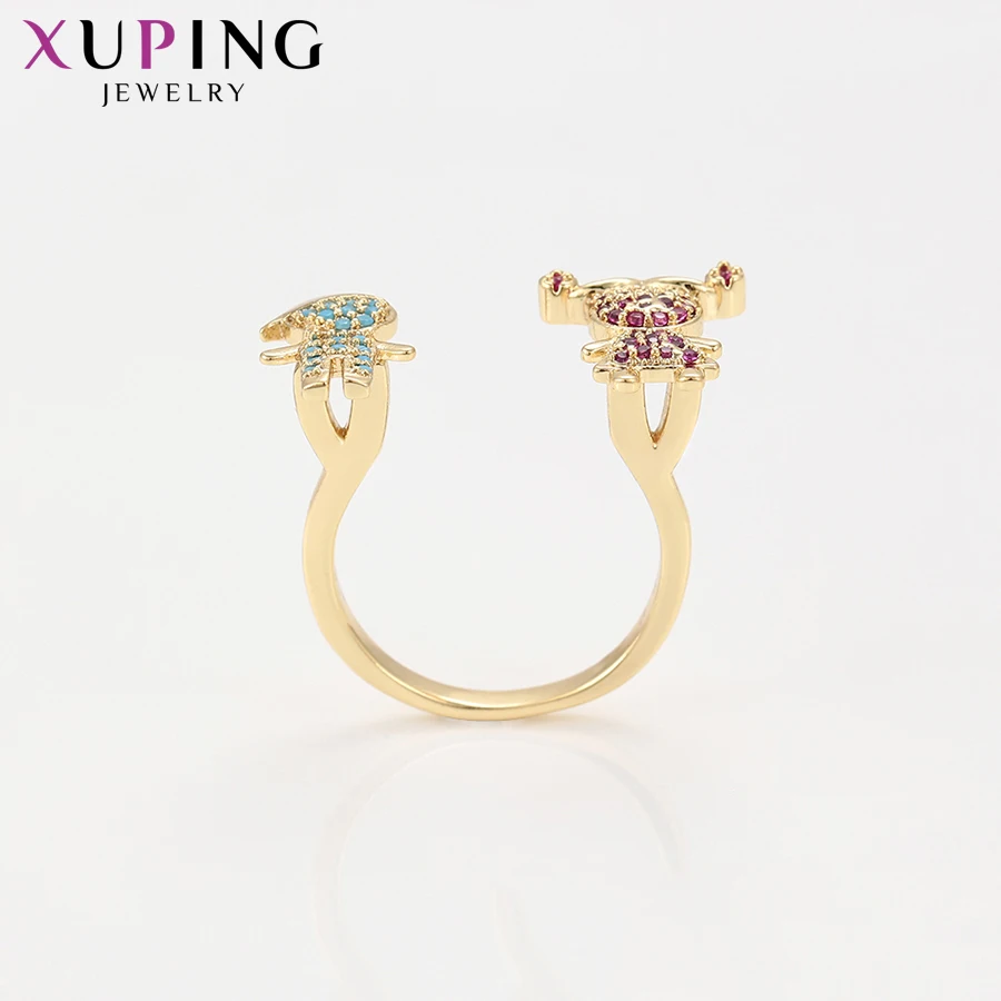 Xuping Jewelry  Fashion Copper Alloy Exquisite Gift Ring for Child Baby Ring Girls Lovely Trendy Style Elegant Gift 16284
