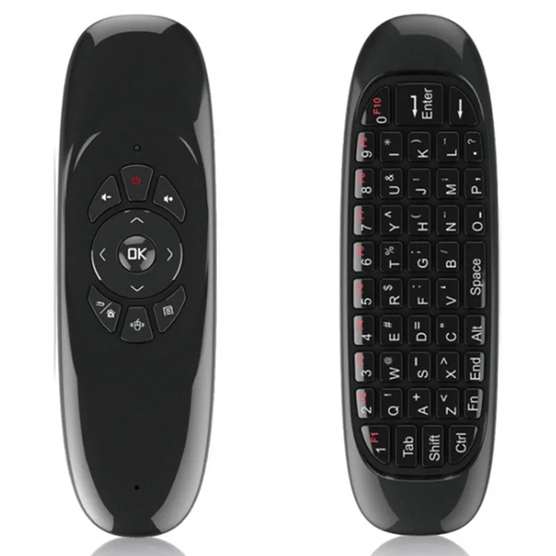 Gamepad two 2 sides 2.4G wireless Bluetooth USB flying squirrel mini game keyboard mouse remote control computer TV set-top box