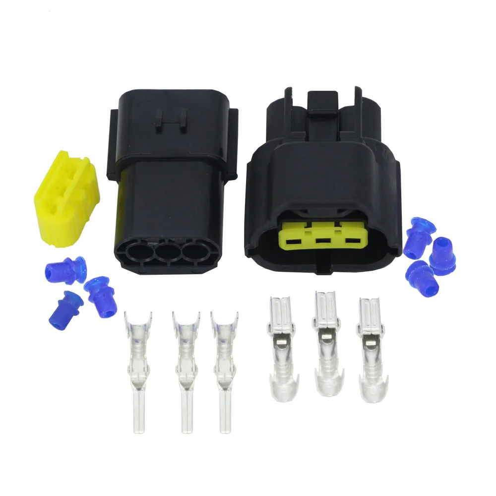 1.8mm Connectors 1/2/3/4/6/8/10/12/16Pin Waterproof Electrical Wire Connector Oxygen Sensor Connector Plug Automobile Connector