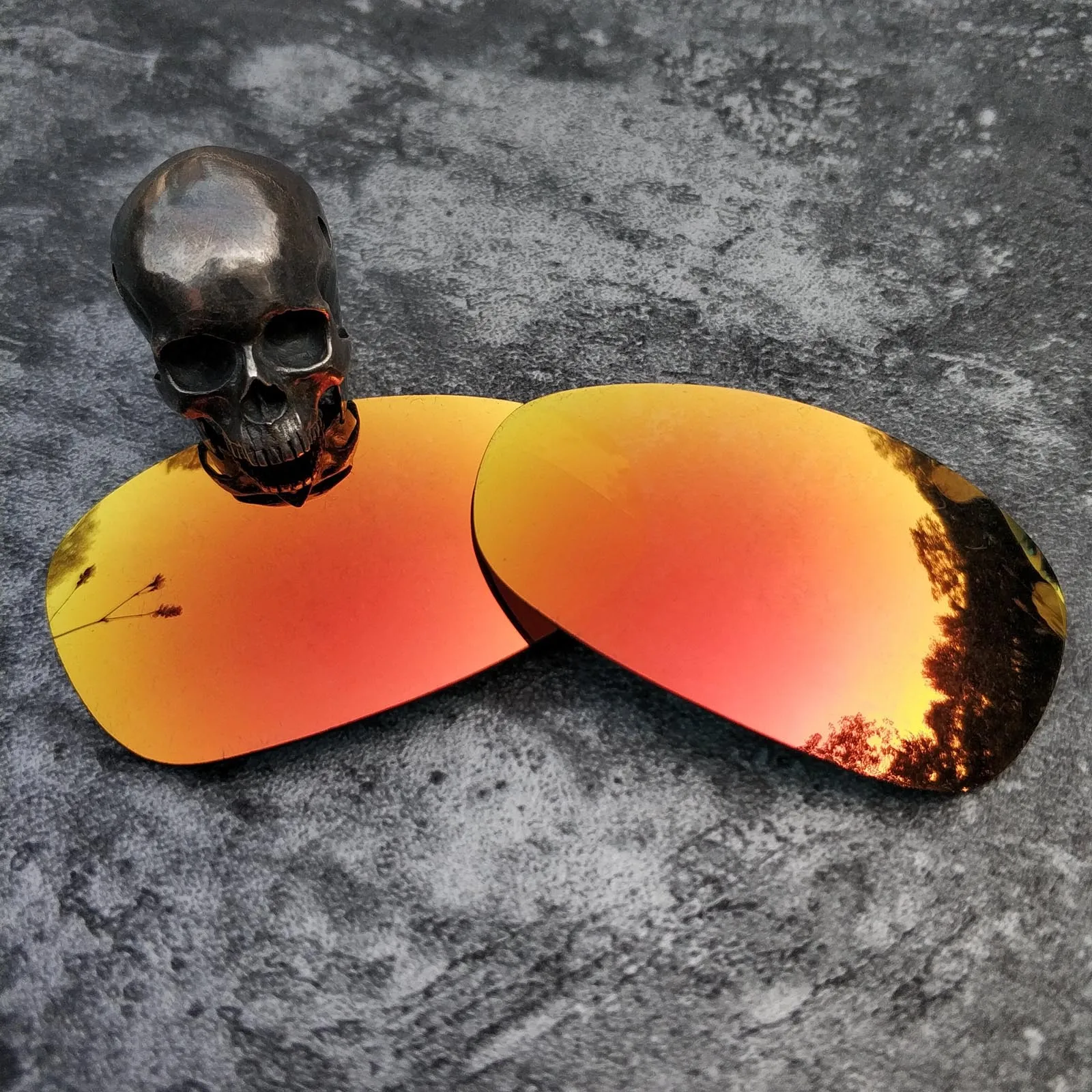 Firtox lentes de repuesto mejoradas polarizadas para Oakley Monster Dog, gafas de sol (solo lentes), múltiples opciones