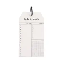 Yoofun 52 Sheets Daily Schedule Memo Pad #5