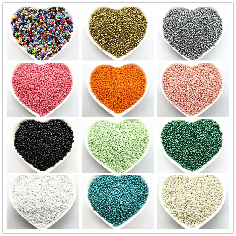 15g(15g) 3mm Effect of The Lacquer That Bake Charm Czech Glass Seed Beads DIY Bracelet Beads for Jewelry Making Accessories