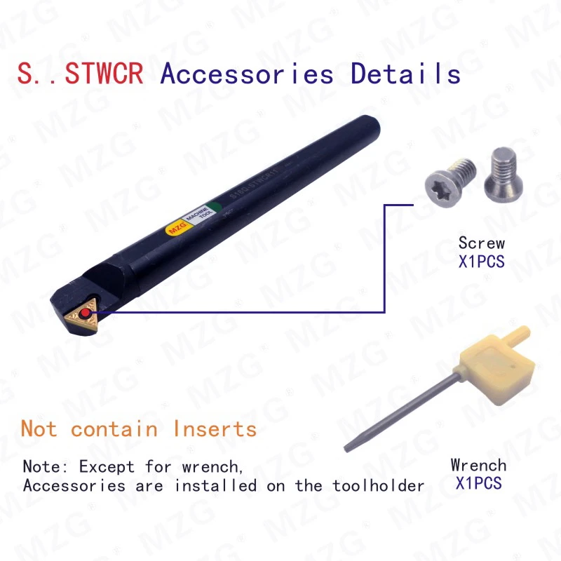 MOSASK S08K-STWCR09 بالقطع كربيد إدراج STWCR الداخلية أدوات مملة القاطع آلة خرط تعمل بالتحكم الرقمي بواسطة الحاسوب ثقب الداخلية تحول أدوات