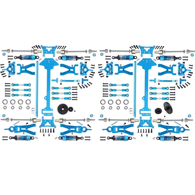 

1 Set Complete Upgrade Parts Kit for WLtoys A959 A969 A959-B A969-B A979-B K929-B 1/18 RC Car Replacement Accessories