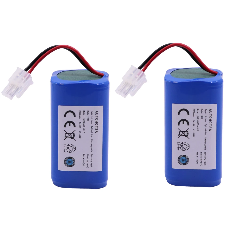 

High quality 18650 battery 14.8V 2800mah lipo battery for Remote Control Toy Electric toy accessory 14.8V 4S Li-ion Battery 2PCS