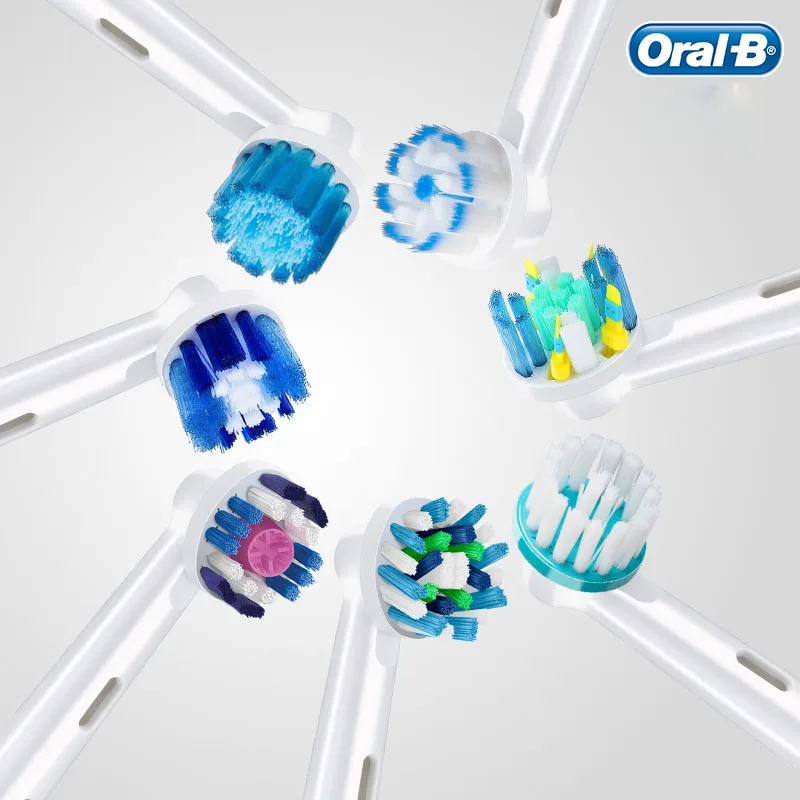 Đầu Bàn Chải Oral B Comtatiable Với Bàn Chải Đánh Răng Điện Oral-B Tay Cầm Nha Khoa Răng Kẹo Cao Su Sạch + 4 Tặng Thay Thế đầu Bàn Chải