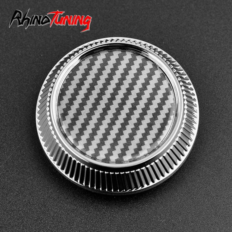 4pcs 64mm 56mm Wheels Center Hub Caps Carbon Fiber Pattern Off Road Emblem For RTX Target 081561 Compass 081822 081542 #5314k68