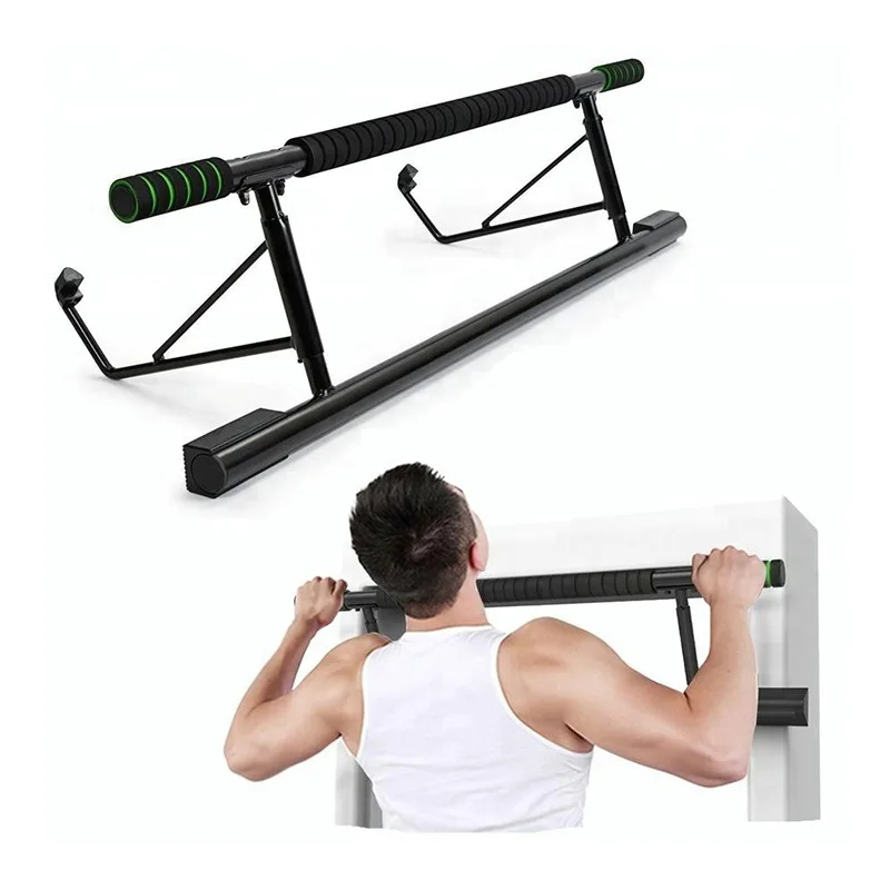 No Drilling Horizontal Bar Home Gym Chin-up Equipments Indoor Body Workout Bar Portable Fitness Pull Up Device For Door