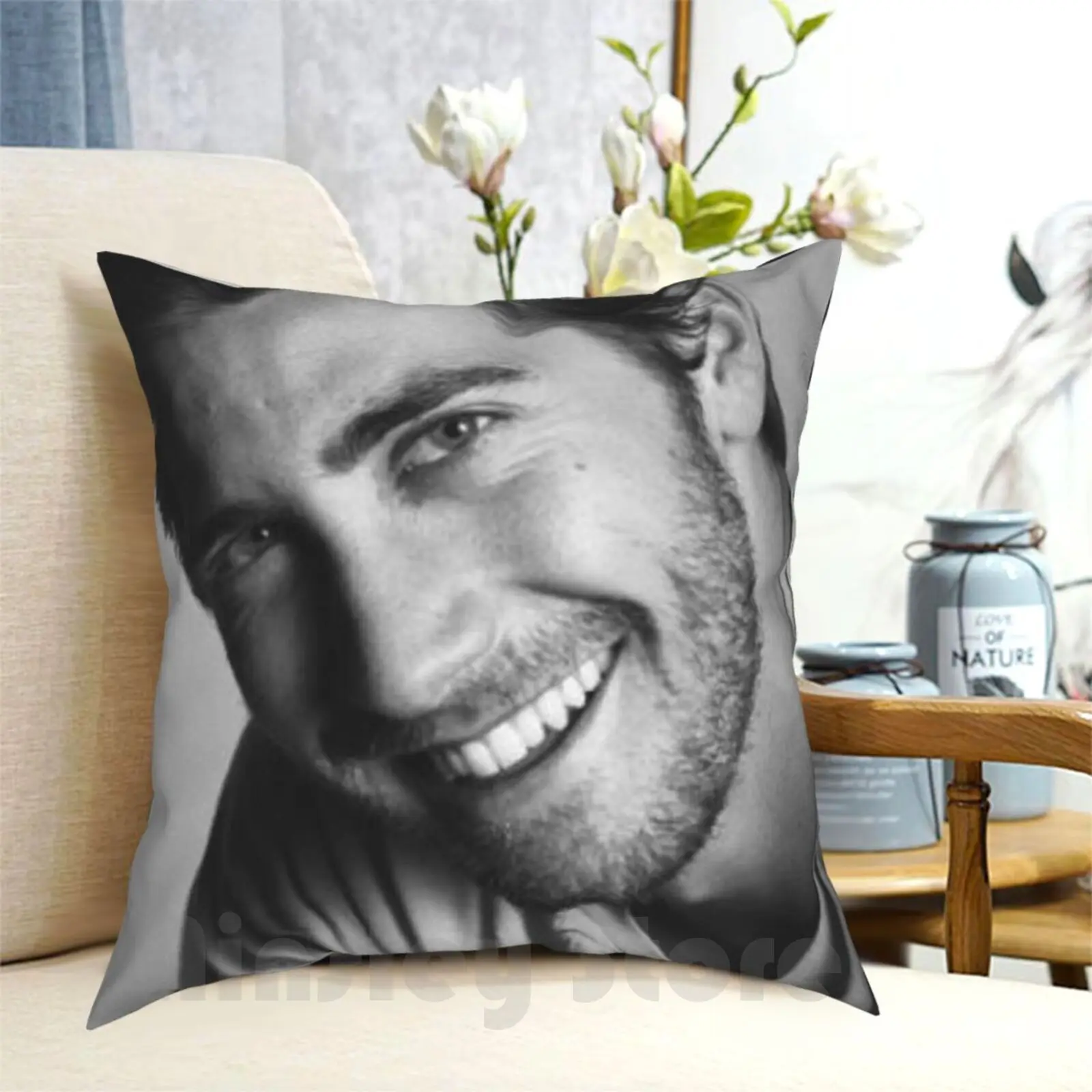 

Jake Gyllenhaal Pillow Case Printed Home Soft DIY Pillow cover Jake Gyllenhaal Jake Gyllenhaal