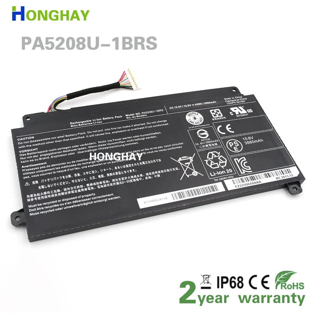 

Аккумулятор Honghay PA5208U-1BRS PA5208 для Toshiba Chromebook CB30 CB35 CB35-B3340 для Satellite E45W P55