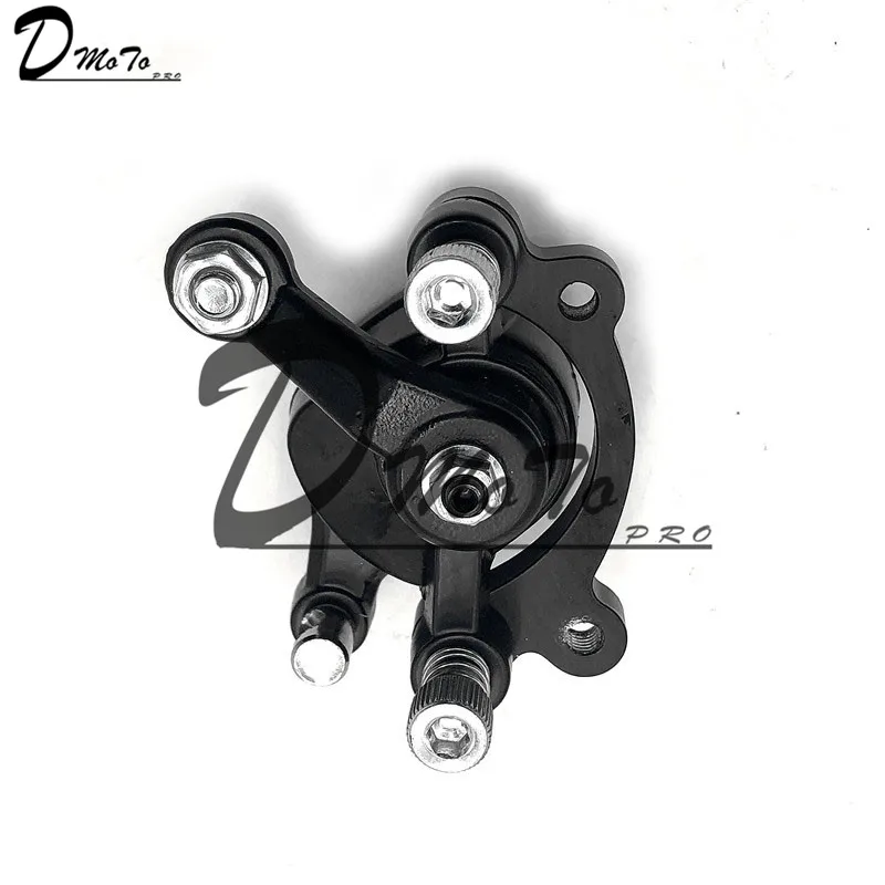 49CC Brake Disc Plate Gas Mini Dirt Bike Rear Disc Brake Caliper Kit 140mm and Friction Plate Rotors Electric Scooter ATV