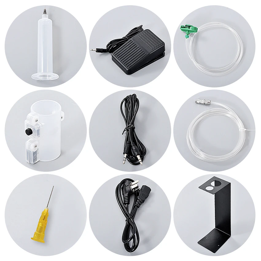 Professional Digital Auto Glue Dispenser 983A Glue Dropper Solder Paste Liquid Controller Fluid Dispenser Tools Machine