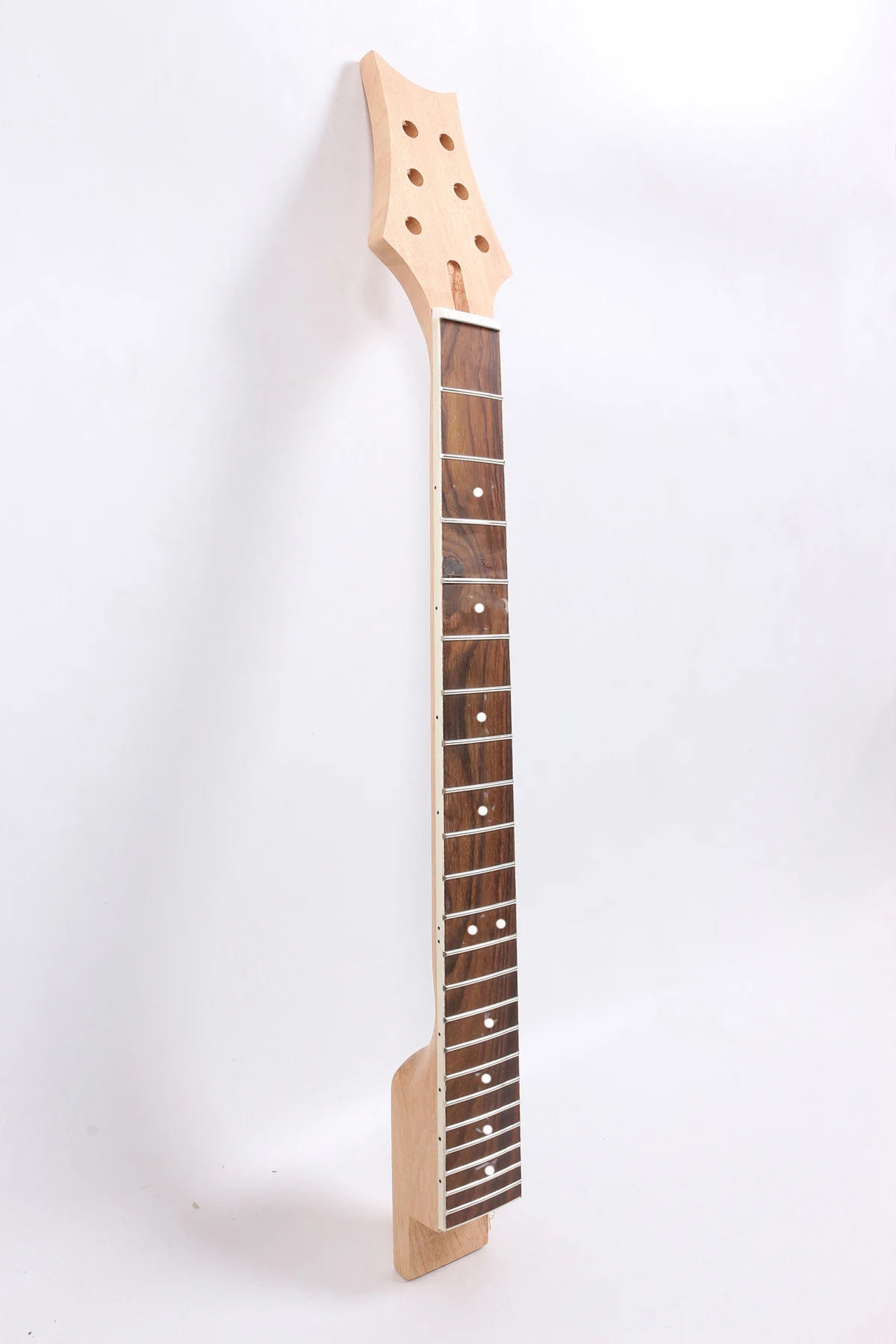 

mahogany GUITAR NECK Rosewood Fingerboard 25.5 INCH 22 FRET dot inlay nut. width 42mm heel. width 56mm