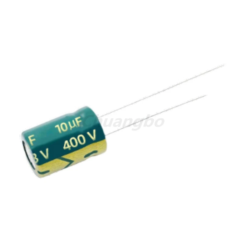 10pcs 10*13mm 400V10UF plug-in aluminum electrolytic capacitor size 10*13 400V 10uf 20%