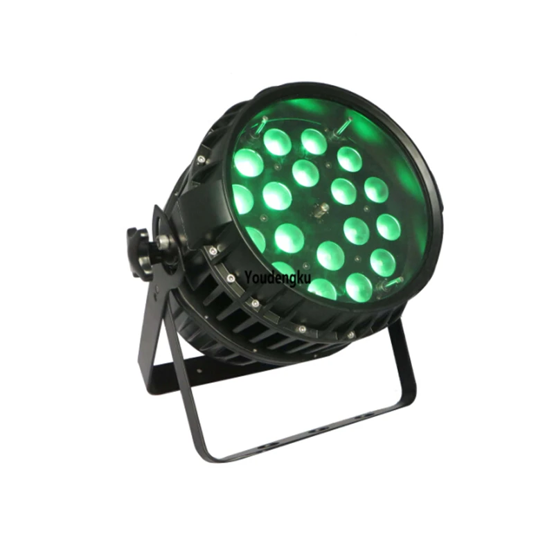 

8pcs outdoor led par can light IP65 DMX 18*10W watts rgbw 4 in 1 led par 64 zoom wash up lightings