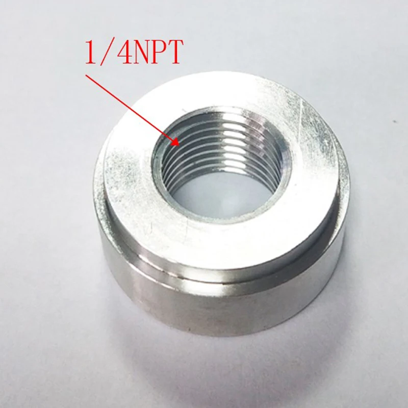 1/4 NPT 1/2NPT 3/8NPT 1/8NPT M16 M18 Thread Female Aluminum Weld Connector Nut On Bung Fitting Adapter Auto Part