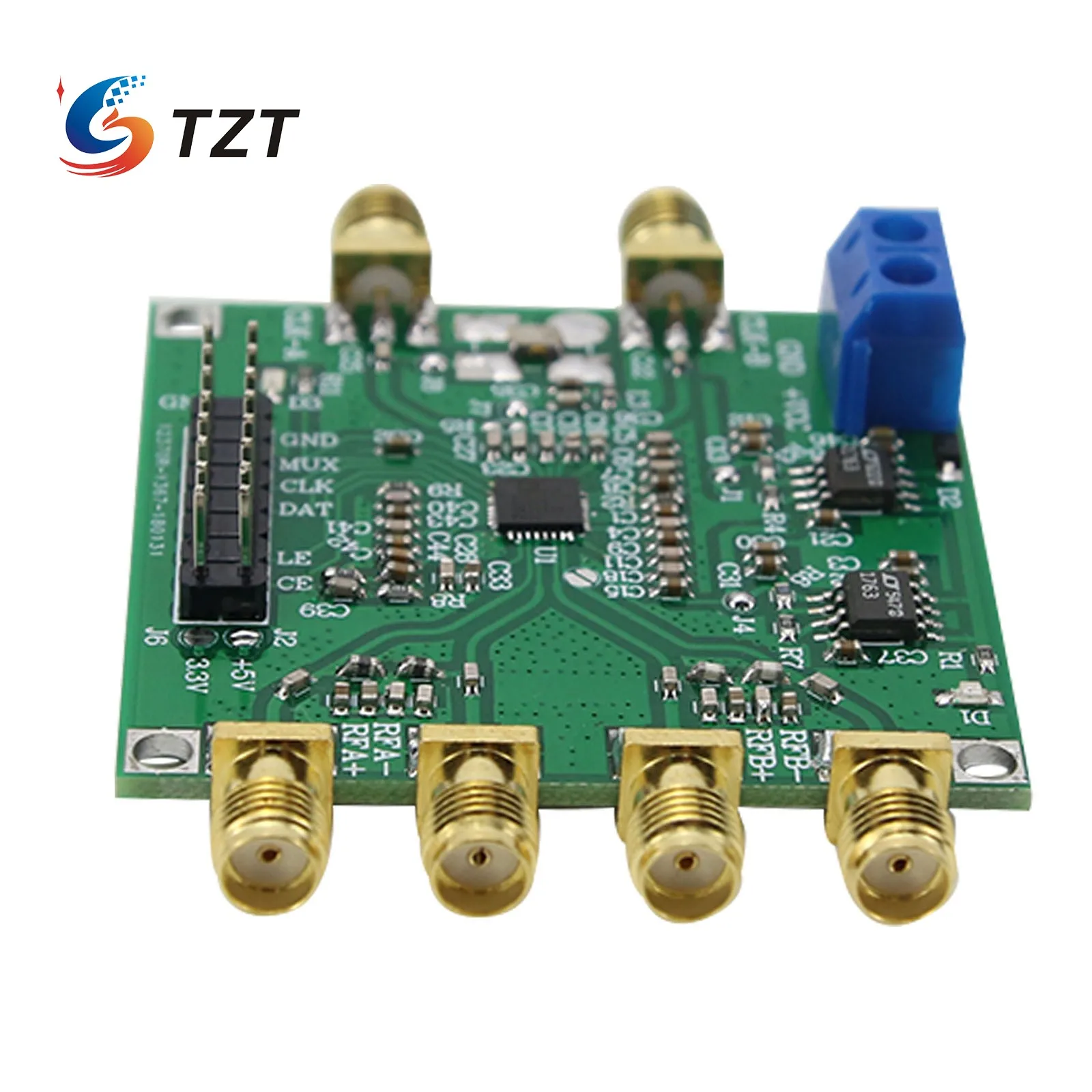 TZT ADF4355 54MHz-6800MHz Core Board Host Computer Phase Loop RF Source Board