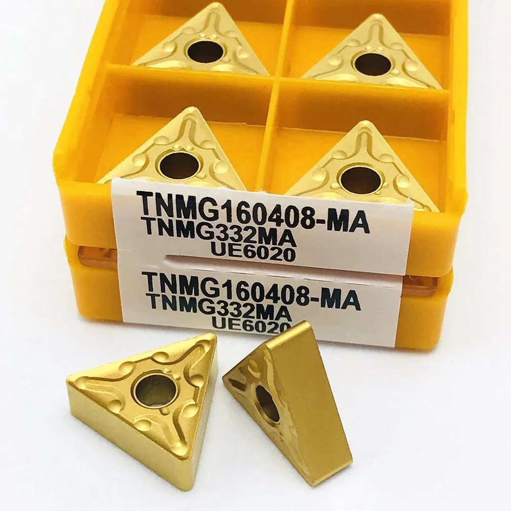 Máquina CNC fresa, metal de alta qualidade girando Carbide Insert, Torno Ferramenta, TNMG160408 MA VP15TF UE6020 US735