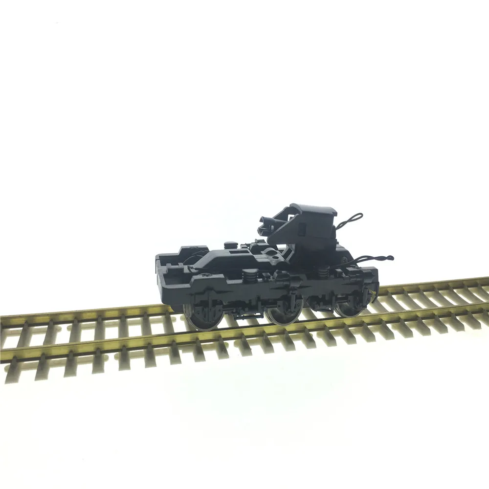 

2pcs HO Train Model Accessories Scale 1:87 Electric Train Accessories Chassis Bogies Model Building Kits