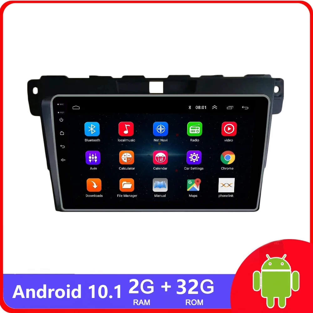 

Car Stereo For Mazda CX-7 2008-2015 Android 11 Quad Core Car NO DVD GPS Navigation Player Deckless Radio Headunit Device