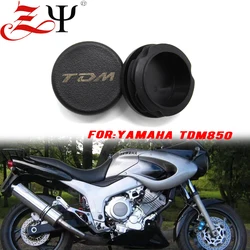 For YAMAHA TDM850 TDM 850 2002- Motorcycle Frame Hole Cover Caps Plug Decorative Frame Cap Set Accessories