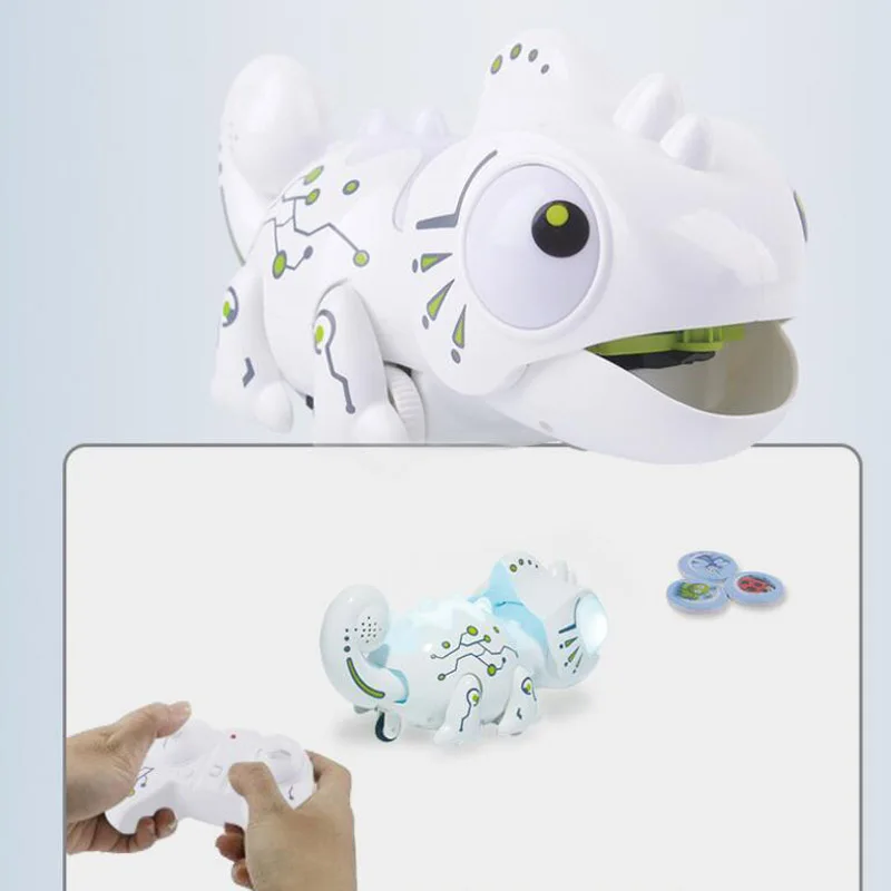 Children's Toys Smart Animal Dinosaur N Predator Chameleon Electric Remote Control Robot Lizard Pet Toy Children's Gift