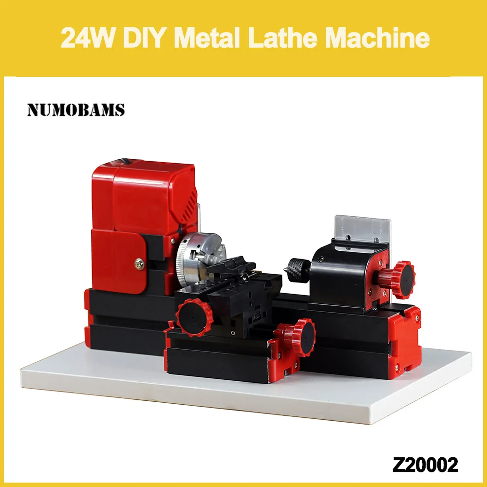 NUMOBAMS Z20002 24W، 20000rpm آلة مخرطة معدنية صغيرة