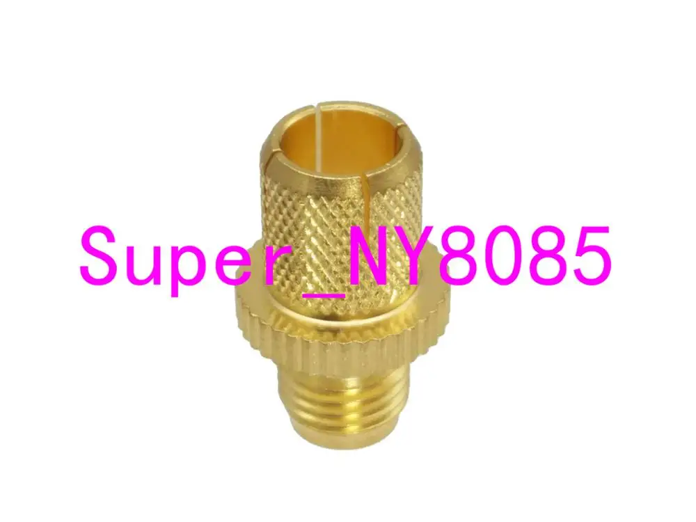 Connector RP.SMA female plug crimp RG5 RG6 5D-FB LMR300 cable straight