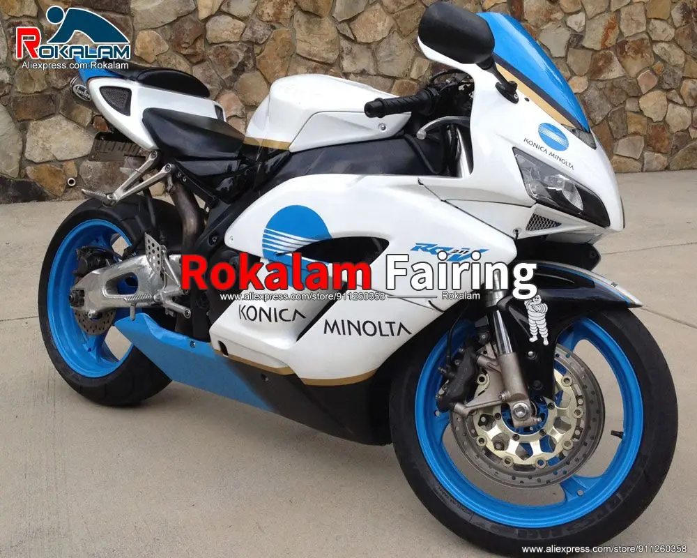 

Bodywork For Honda CBR1000RR 05 CBR 1000RR 04 CBR 1000RR 2005 2004 Motorbike White Fairing Kit (Injection Molding)
