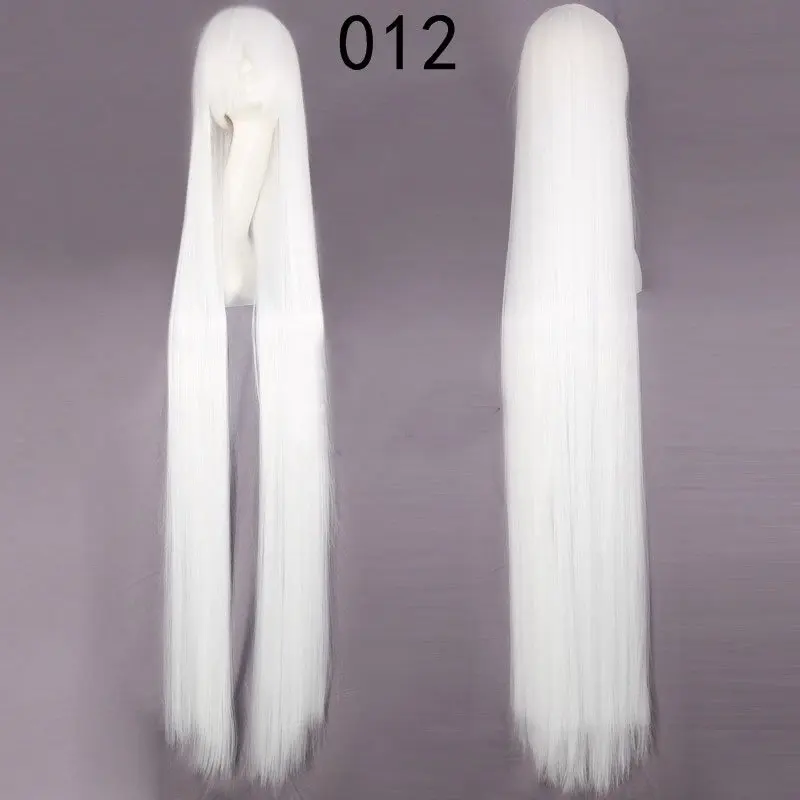 Peruca cosplay universal, 59 “150cm, cosplay, longa, lisa, resistente ao calor, cabelo sintético, mulheres, anime, traje de festa, perucas 31 cores