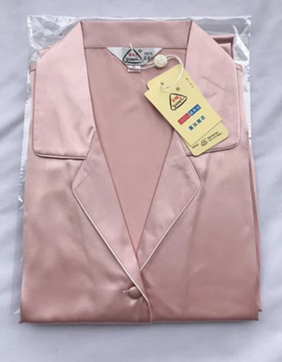 Nieuwe 100% Natuurlijke zijde sexy lingerie satijn zijden pyjama voor vrouwen pyjama vrouwen nachtkleding pyjama set nacht pak nachtkleding pijama