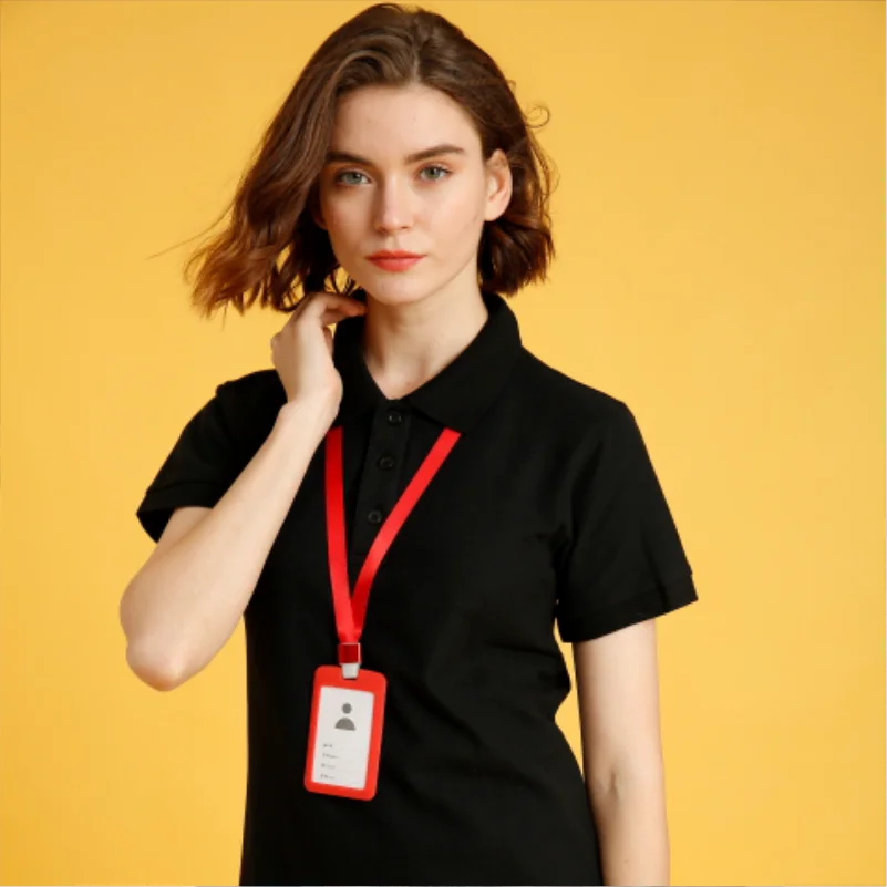 YOTEE2021 new cheap cotton short-sleeved polo shirt company group self-cultivation custom embroidery ladies polo custom 17 color