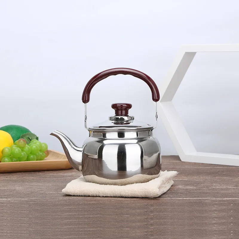 Stainless Steel Kettle Retro Kungfu Tea Teapot Outdoor Small Kettle Household Induction Cooker Teapot