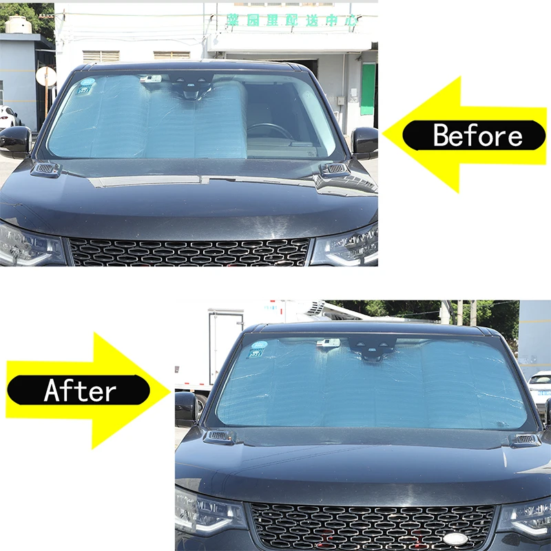 For Land Rover Discovery 5 LR5 2017-2020 Car Front Windshield Full window glass Sun Protection Parasol Car Accessories