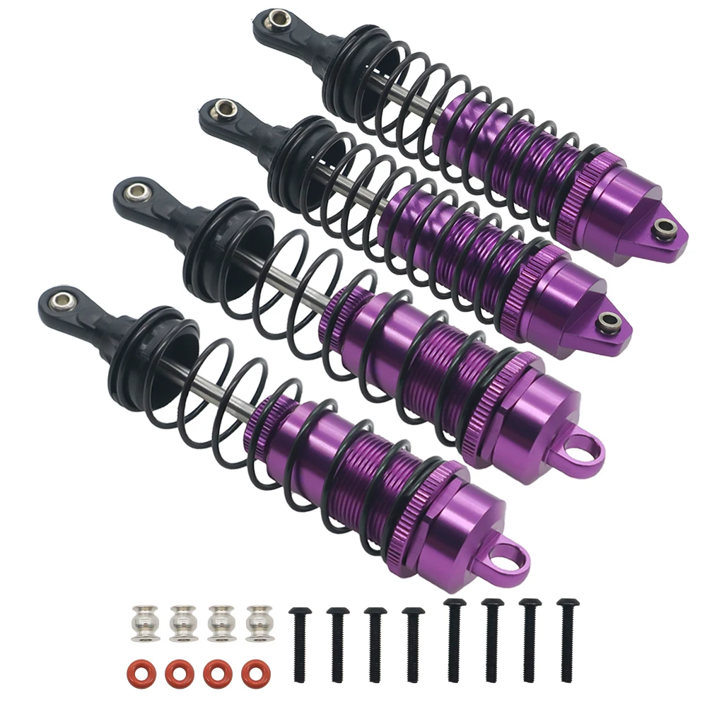 4 pcs/set full alloy front/rear damper shock absorber for1/10 ARRMA 3s&Mega550 Senton Granite Big Rock Typhon