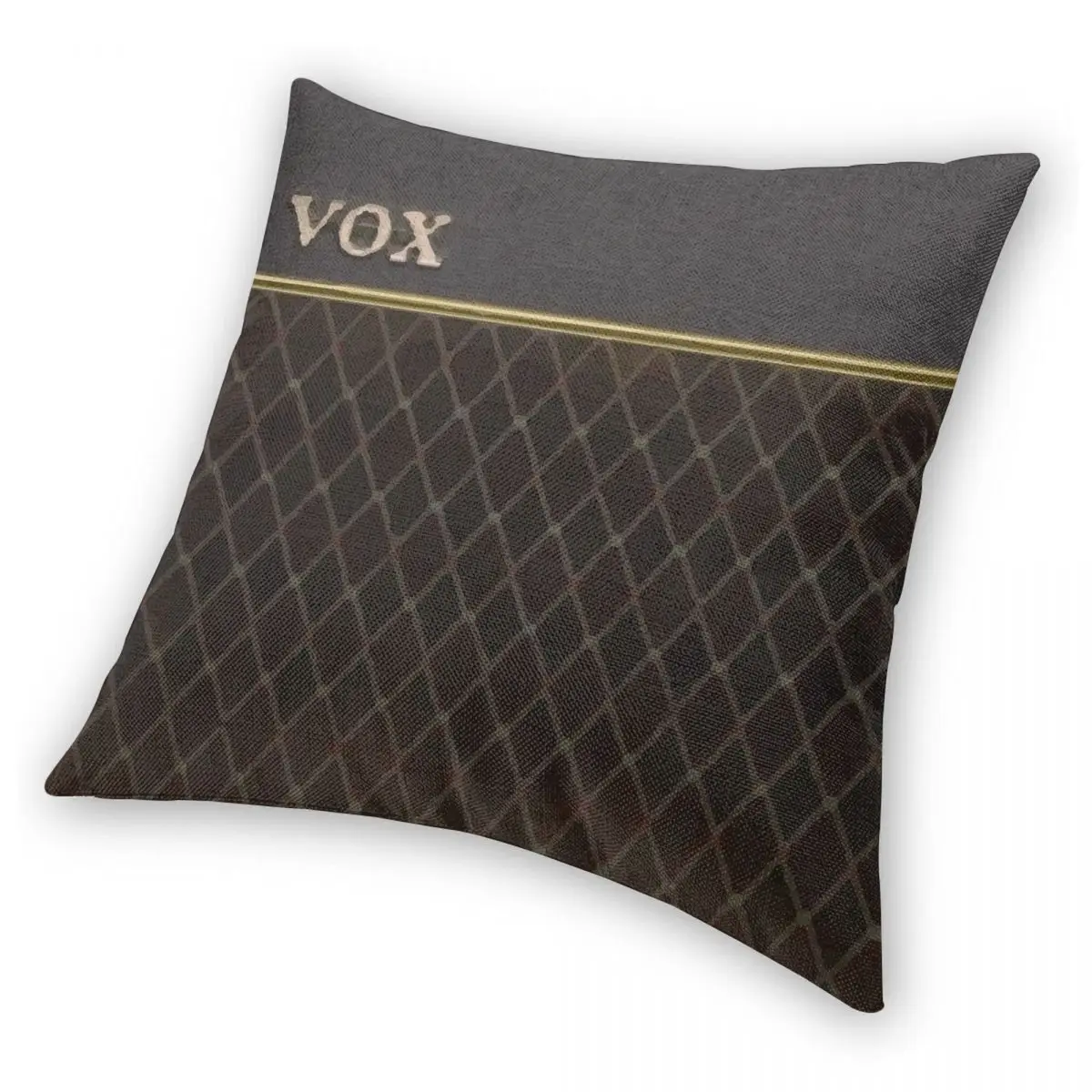 Vox AC30 funda de almohada amplificadora de poliéster, lino, terciopelo, decoración con cremallera, funda de cojín para coche